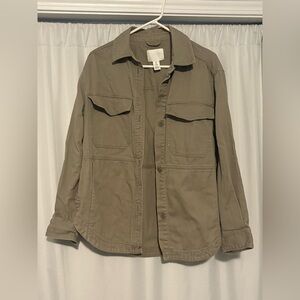 H&M Olive Green Utility Jacket